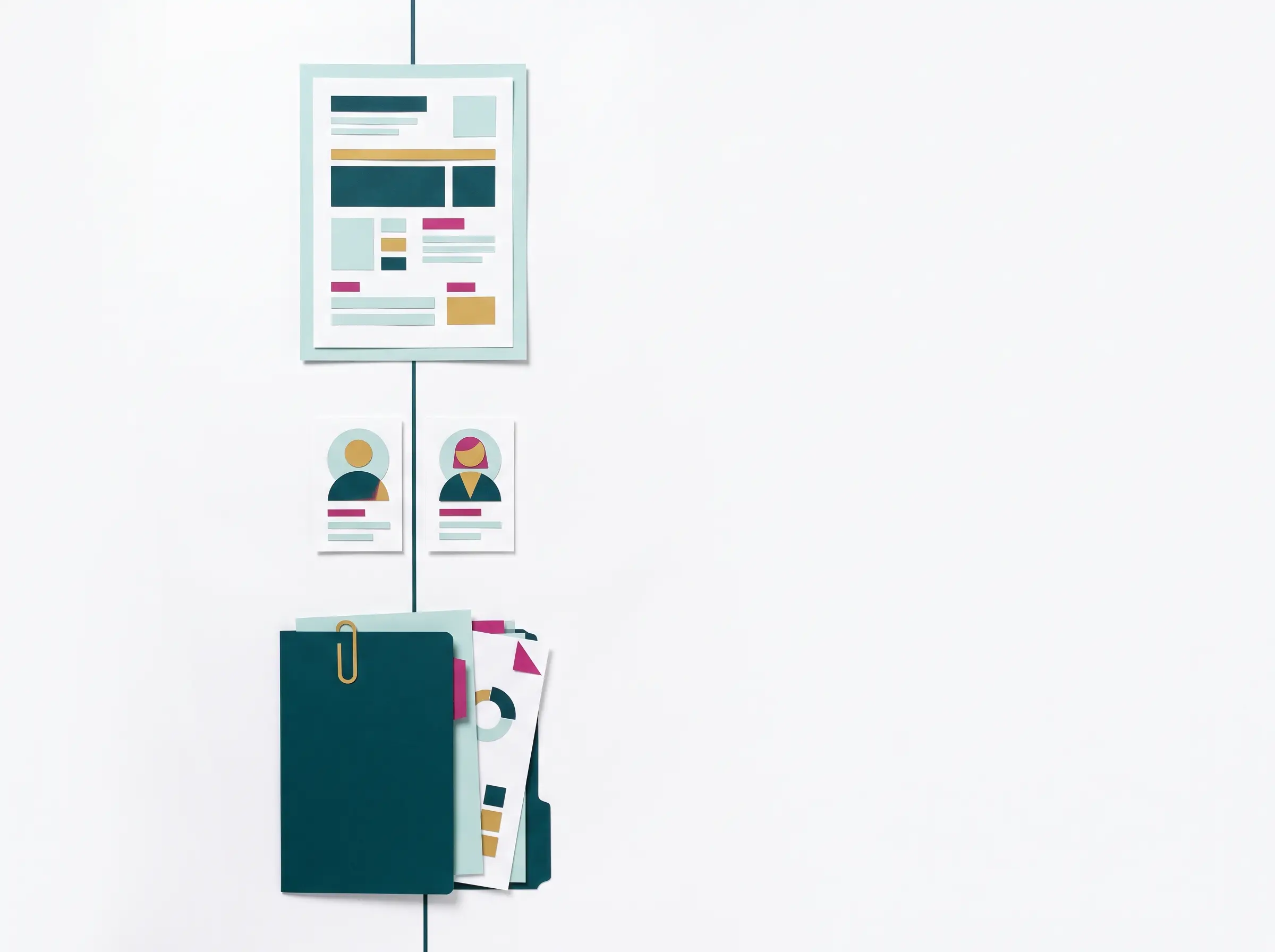 Company information, profiles and supporting evidence connected together